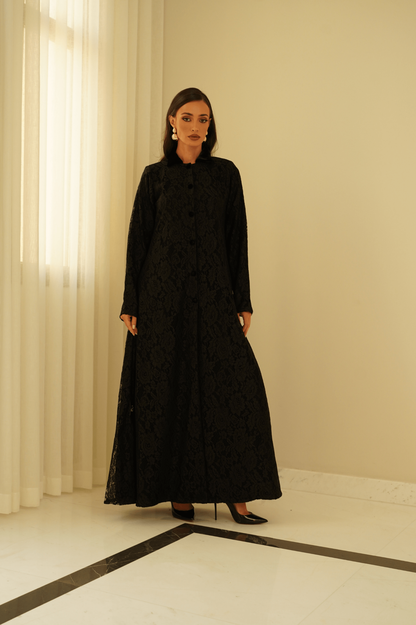 LA NUIT ABAYA - abaya | حصه لاين