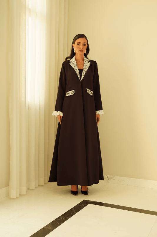 LUNA LACE - abaya | حصه لاين