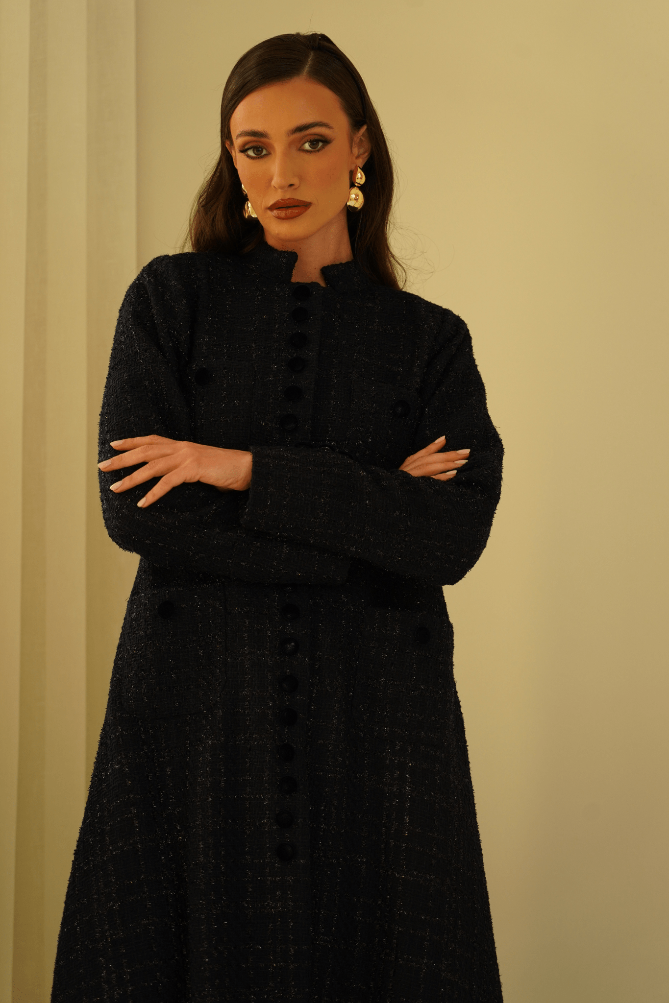 SEREN TWEED - abaya | حصه لاين